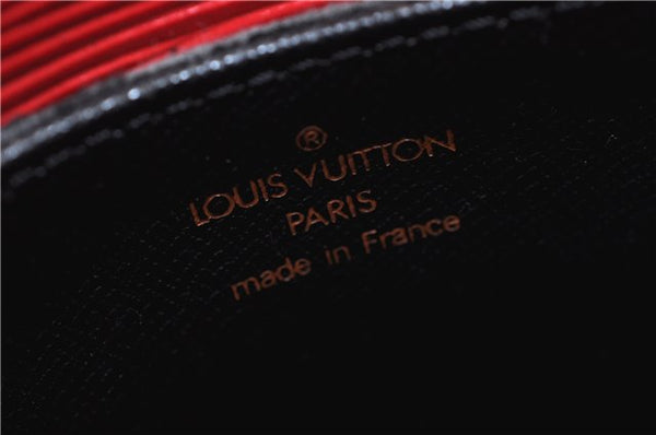 Auth LOUIS VUITTON Epi Saint Cloud PM Shoulder Cross Body Bag M52217 Red 4163C