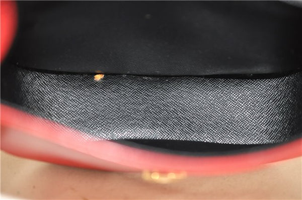 Auth LOUIS VUITTON Epi Saint Cloud PM Shoulder Cross Body Bag M52217 Red 4163C