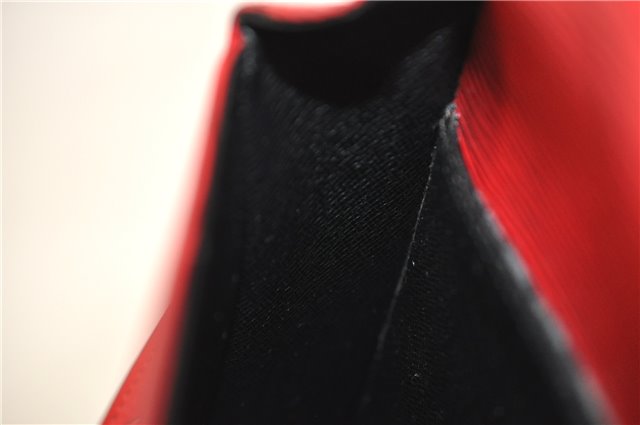 Auth LOUIS VUITTON Epi Saint Cloud PM Shoulder Cross Body Bag M52217 Red 4163C