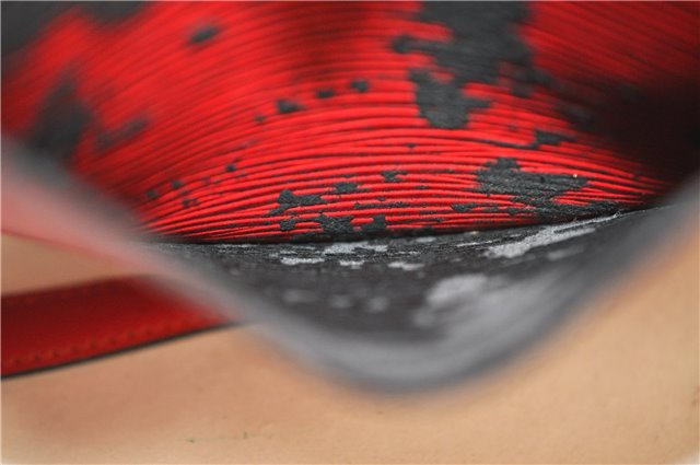 Auth LOUIS VUITTON Epi Saint Cloud PM Shoulder Cross Body Bag M52217 Red 4163C