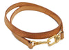 Authentic Louis Vuitton Leather Shoulder Strap Beige 38.6" LV 4164D