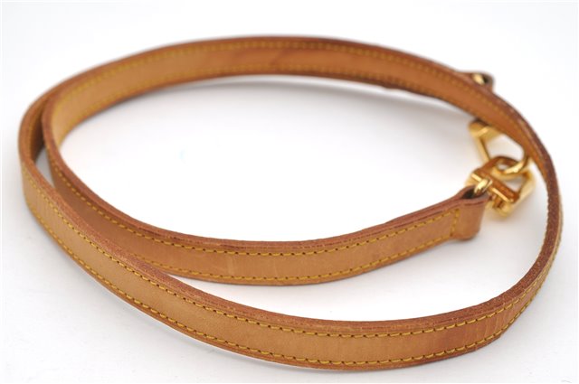 Authentic Louis Vuitton Leather Shoulder Strap Beige 38.6