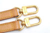 Authentic Louis Vuitton Leather Shoulder Strap Beige 38.6" LV 4164D