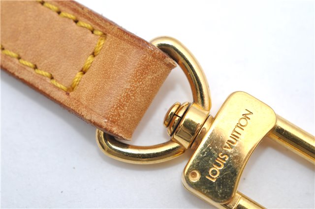 Authentic Louis Vuitton Leather Shoulder Strap Beige 38.6