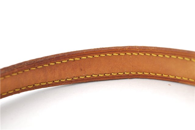 Authentic Louis Vuitton Leather Shoulder Strap Beige 38.6