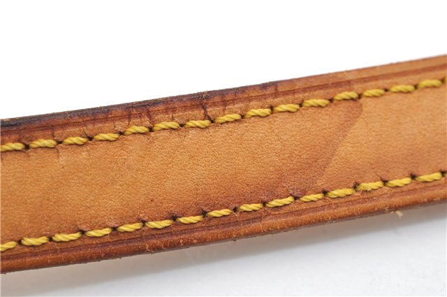 Authentic Louis Vuitton Leather Shoulder Strap Beige 38.6