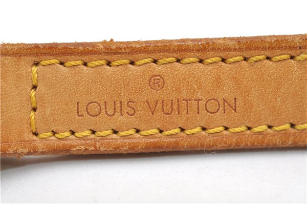 Authentic Louis Vuitton Leather Shoulder Strap Beige 38.6" LV 4164D