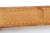 Authentic Louis Vuitton Leather Shoulder Strap Beige 38.6" LV 4164D