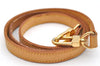 Authentic Louis Vuitton Leather Shoulder Strap Beige 38.6" LV 4164D