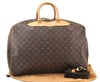 Authentic Louis Vuitton Monogram Alize 3 Poches 2 Way Travel Bag M41391 LV 4165F