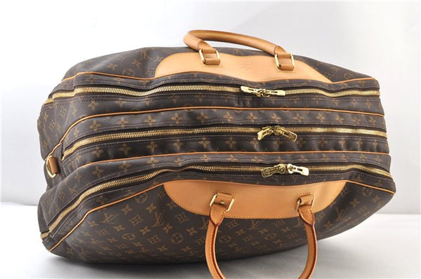 Authentic Louis Vuitton Monogram Alize 3 Poches 2 Way Travel Bag M41391 LV 4165F