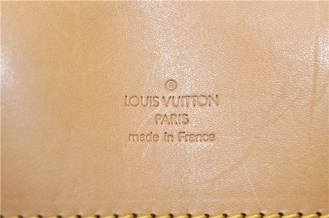 Authentic Louis Vuitton Monogram Alize 3 Poches 2 Way Travel Bag M41391 LV 4165F