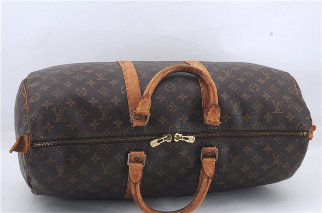 Authentic Louis Vuitton Monogram Keepall 50 Travel Boston Bag M41426 LV 4166D