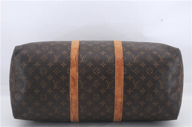 Authentic Louis Vuitton Monogram Keepall 50 Travel Boston Bag M41426 LV 4166D