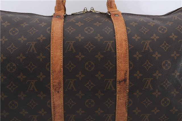 Authentic Louis Vuitton Monogram Keepall 50 Travel Boston Bag M41426 LV 4166D