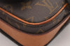 Authentic Louis Vuitton Monogram Cartouchiere PM M51254 Shoulder Bag Junk 4166I