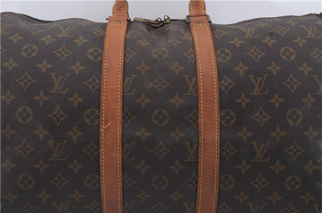 Authentic Louis Vuitton Monogram Keepall 45 Boston Bag M41428 LV 4168D