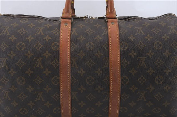 Authentic Louis Vuitton Monogram Keepall 45 Boston Bag M41428 LV 4168D