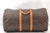 Authentic Louis Vuitton Monogram Keepall 55 Travel Boston Bag M41424 LV 4168F