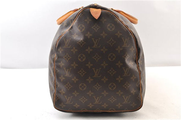 Authentic Louis Vuitton Monogram Keepall 55 Travel Boston Bag M41424 LV 4168F