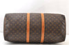 Authentic Louis Vuitton Monogram Keepall 55 Travel Boston Bag M41424 LV 4168F