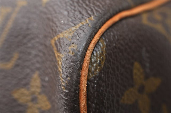 Authentic Louis Vuitton Monogram Keepall 55 Travel Boston Bag M41424 LV 4168F