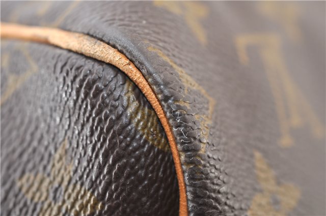 Authentic Louis Vuitton Monogram Keepall 55 Travel Boston Bag M41424 LV 4168F