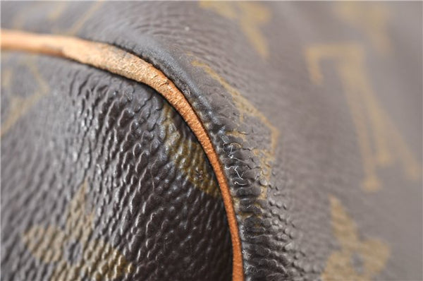 Authentic Louis Vuitton Monogram Keepall 55 Travel Boston Bag M41424 LV 4168F