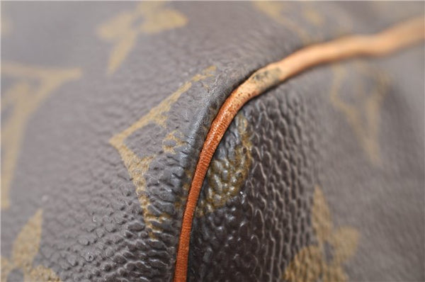 Authentic Louis Vuitton Monogram Keepall 55 Travel Boston Bag M41424 LV 4168F