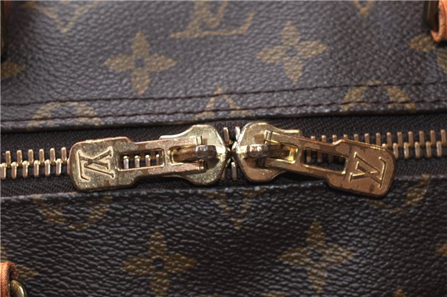 Authentic Louis Vuitton Monogram Keepall 55 Travel Boston Bag M41424 LV 4168F