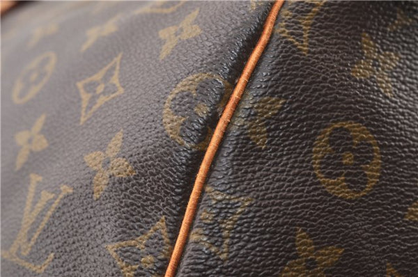 Authentic Louis Vuitton Monogram Keepall 55 Travel Boston Bag M41424 LV 4168F