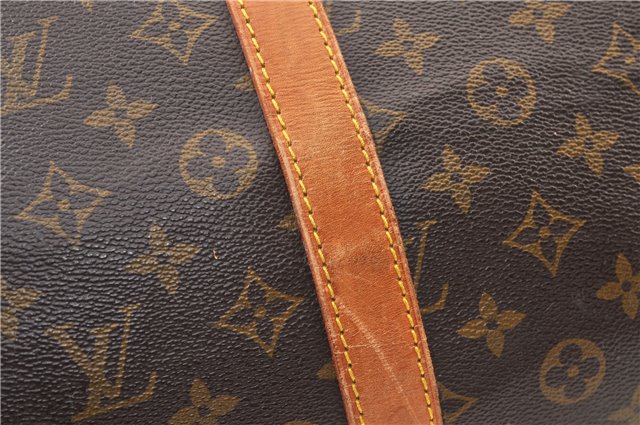 Authentic Louis Vuitton Monogram Keepall 55 Travel Boston Bag M41424 LV 4168F
