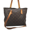 Authentic Louis Vuitton Monogram Cabas Piano Shoulder Tote Bag M51148 Junk 4168I