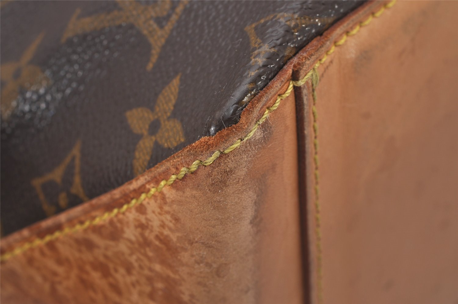 Authentic Louis Vuitton Monogram Cabas Piano Shoulder Tote Bag M51148 Junk 4168I