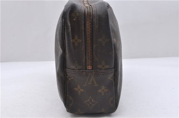 Louis Vuitton Monogram Trousse Toilette 28 Clutch Hand Bag M47522 Junk 4169D