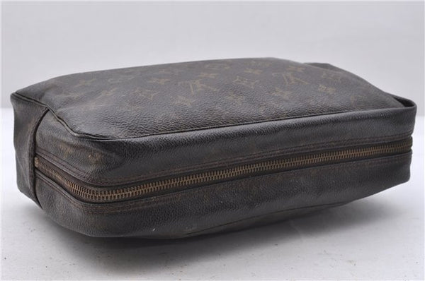 Louis Vuitton Monogram Trousse Toilette 28 Clutch Hand Bag M47522 Junk 4169D