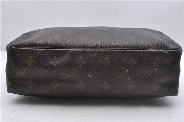 Louis Vuitton Monogram Trousse Toilette 28 Clutch Hand Bag M47522 Junk 4169D