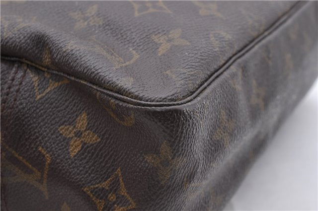 Louis Vuitton Monogram Trousse Toilette 28 Clutch Hand Bag M47522 Junk 4169D