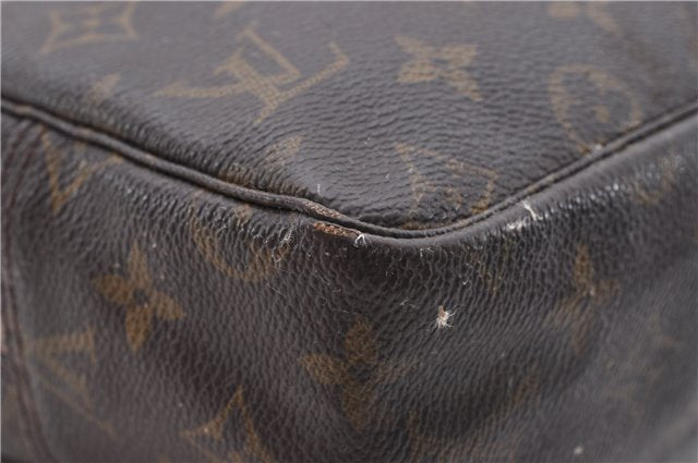 Louis Vuitton Monogram Trousse Toilette 28 Clutch Hand Bag M47522 Junk 4169D