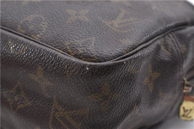 Louis Vuitton Monogram Trousse Toilette 28 Clutch Hand Bag M47522 Junk 4169D