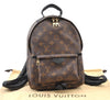 Authentic Louis Vuitton Monogram Palm Springs PM Backpack M41560 LV 4169F