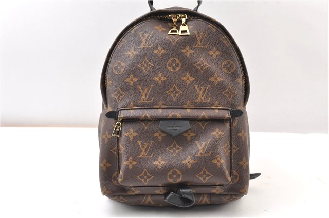 Authentic Louis Vuitton Monogram Palm Springs PM Backpack M41560 LV 4169F