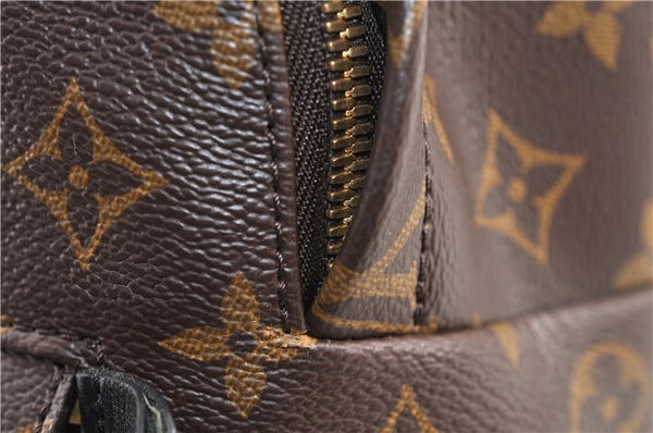 Authentic Louis Vuitton Monogram Palm Springs PM Backpack M41560 LV 4169F