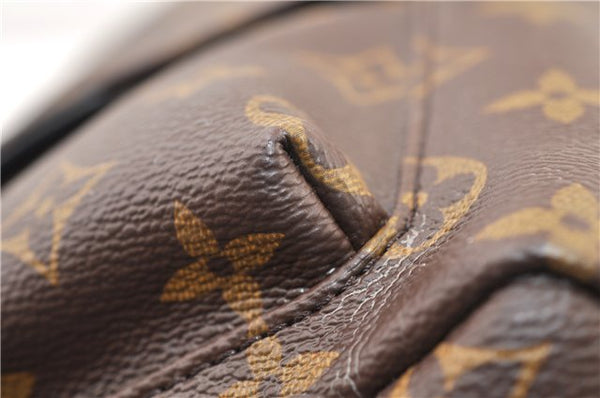 Authentic Louis Vuitton Monogram Palm Springs PM Backpack M41560 LV 4169F