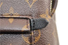 Authentic Louis Vuitton Monogram Palm Springs PM Backpack M41560 LV 4169F