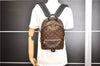 Authentic Louis Vuitton Monogram Palm Springs PM Backpack M41560 LV 4169F