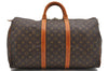 Authentic Louis Vuitton Monogram Keepall 50 Boston Bag M41426 LV 4170D