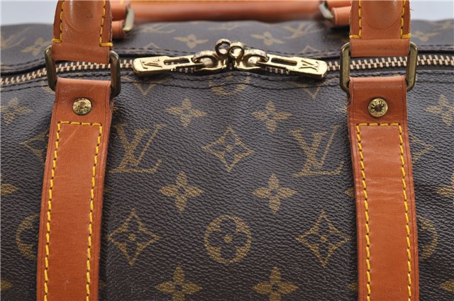 Authentic Louis Vuitton Monogram Keepall 50 Boston Bag M41426 LV 4170D