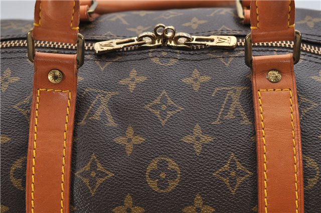 Authentic Louis Vuitton Monogram Keepall 50 Boston Bag M41426 LV 4170D