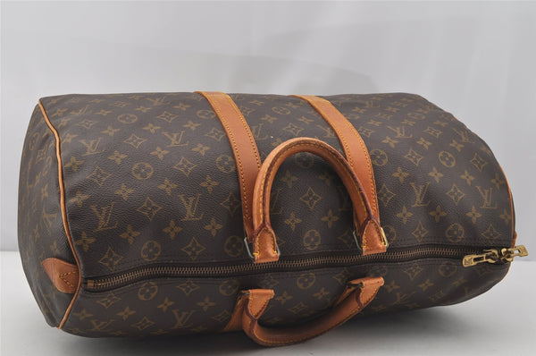 Authentic Louis Vuitton Monogram Keepall 45 Travel Boston Bag M41428 LV 4171I